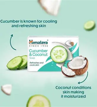 cucumber &coconut soap75g