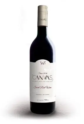 canvas sweet red
