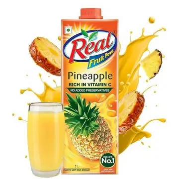 pineapple juice real 1 liter