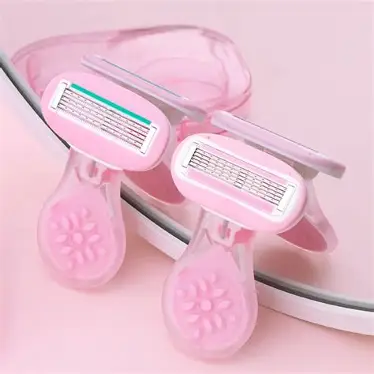 ladies shaving razor silicon han
